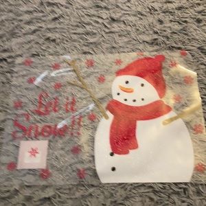 Let It Snow Place Mat